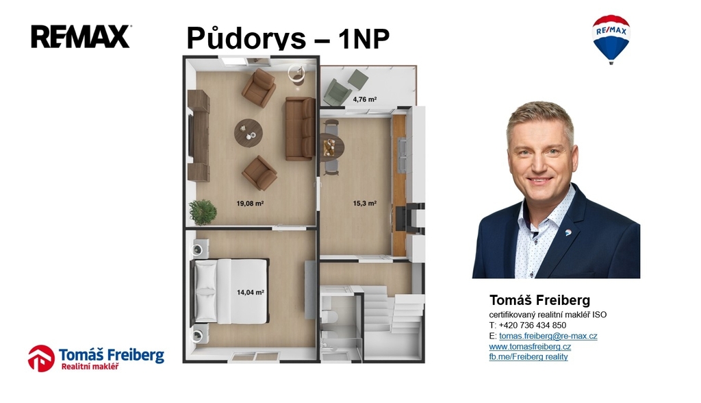 Půdorys - 1NP