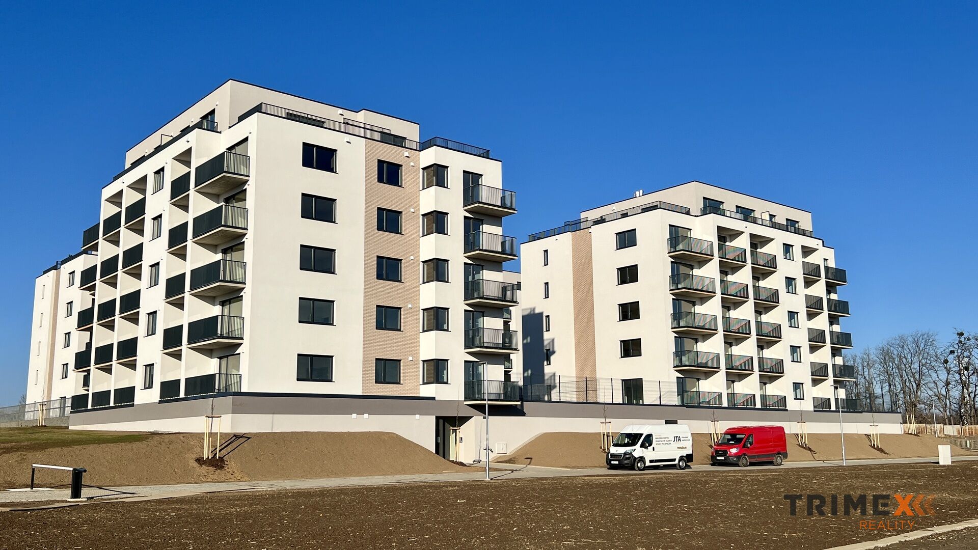 Bytová jednotka 3+kk, 78,52 m2, balkon, Bílá Perla, Opava