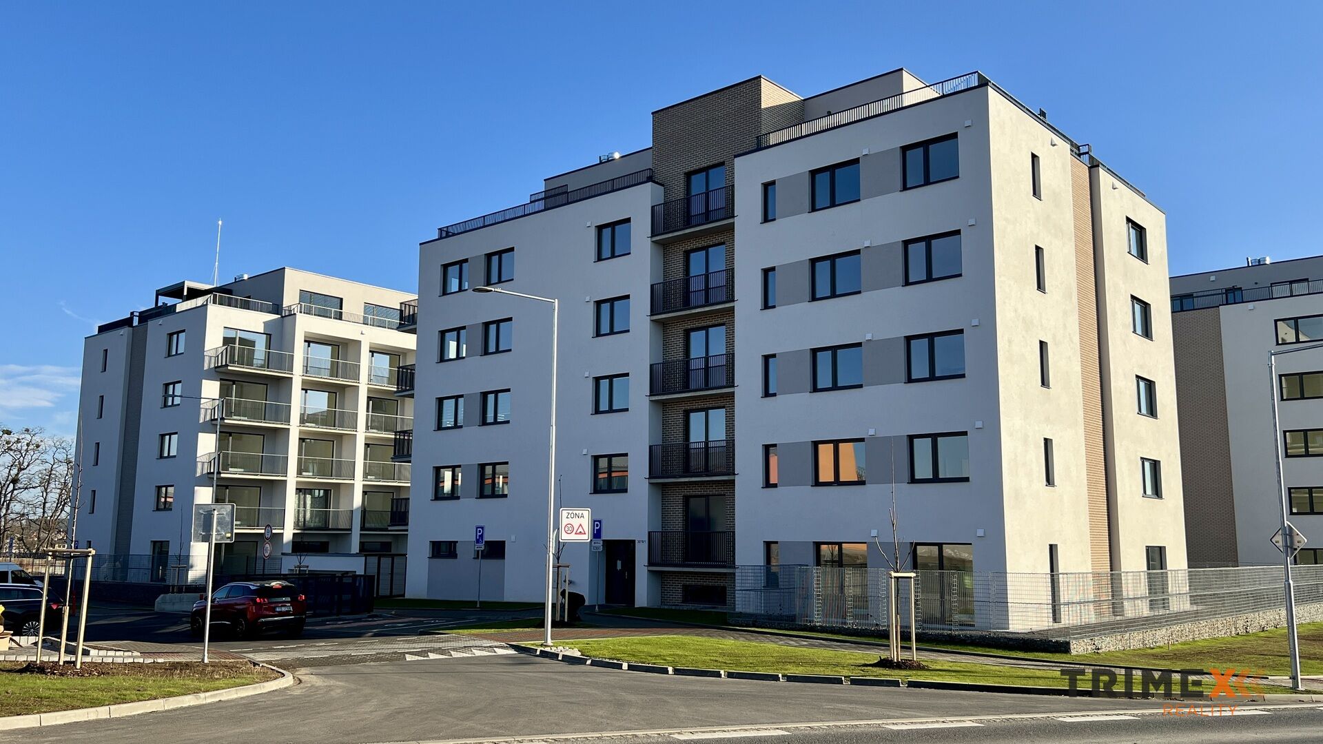 Bytová jednotka 3+kk, 78,52 m2, balkon, Bílá Perla, Opava