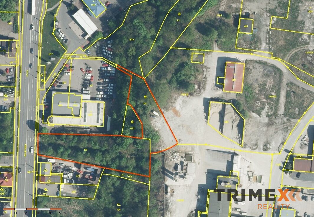 Stavební pozemek 3.795 m², ul. Bohumínská, Ostrava