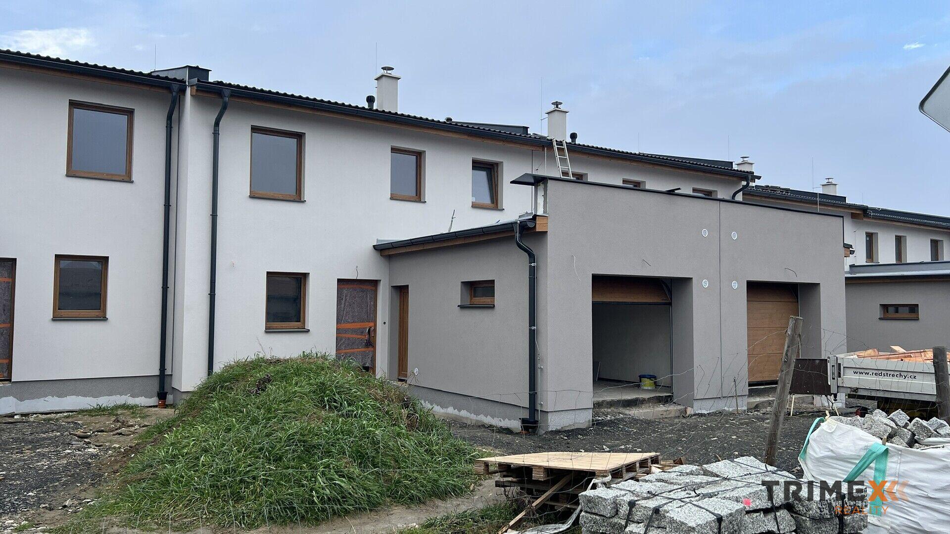 Novostavba řadového rodinného domu 4+kk s garáží v Polance nad Odrou