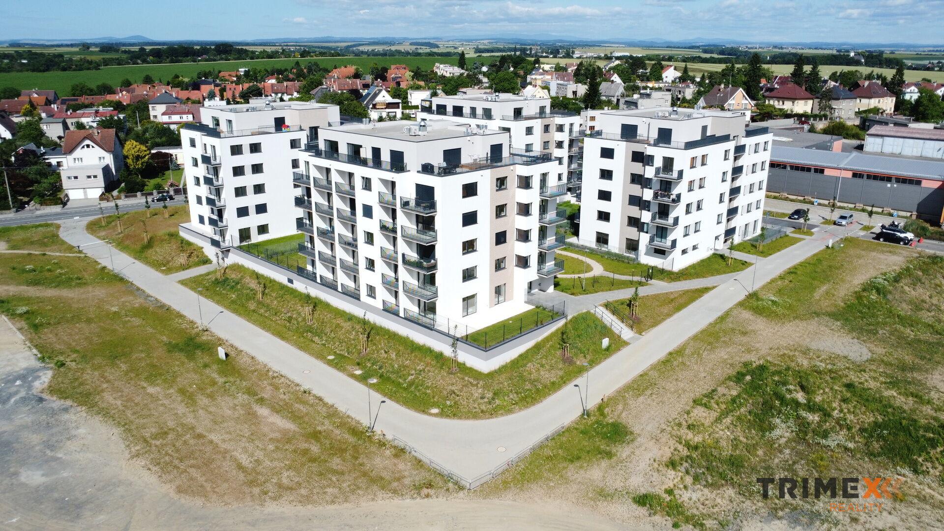 2+kk, 55,53 m2, balkon, komora, Bílá Perla, Opava