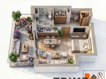 Prodej bytu, 1+kk, 34 m²