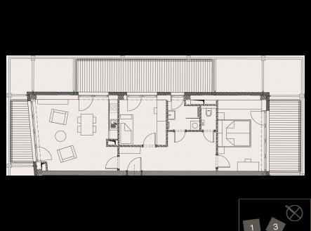 Prodej bytu, 3+kk, 65 m²