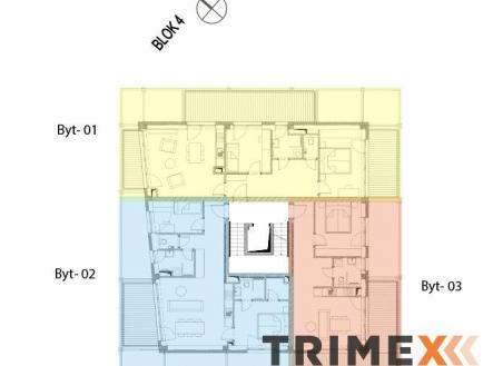 Prodej bytu, 3+kk, 65 m²