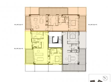 Prodej bytu, 3+kk, 65 m²