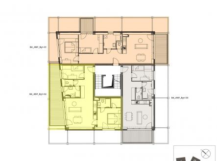 Prodej bytu, 3+kk, 66 m²