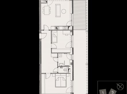 Prodej bytu, 3+kk, 67 m²