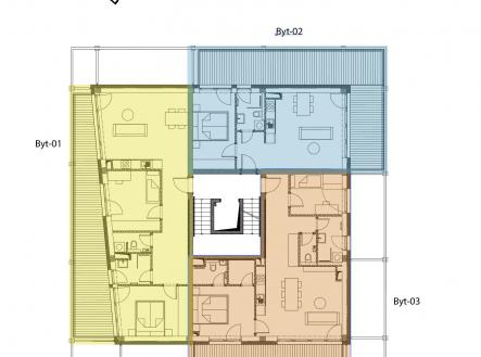 Prodej bytu, 3+kk, 65 m²