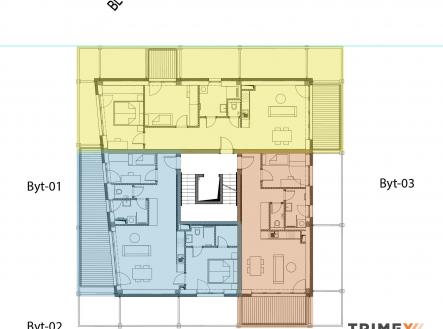 Prodej bytu, 3+kk, 65 m²