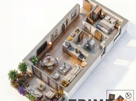 Prodej bytu, 2+kk, 45 m²