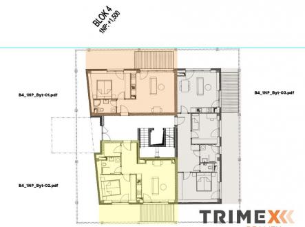 Prodej bytu, 2+kk, 44 m²
