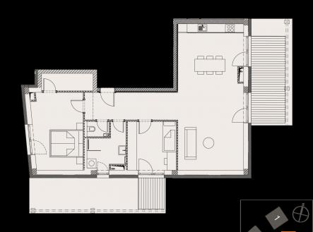 Prodej bytu, 3+kk, 90 m²