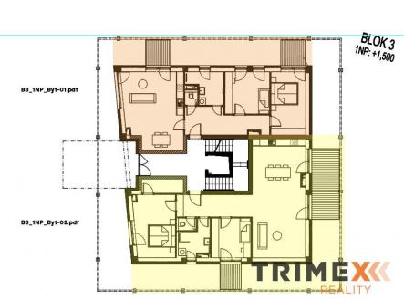 Prodej bytu, 3+kk, 75 m²