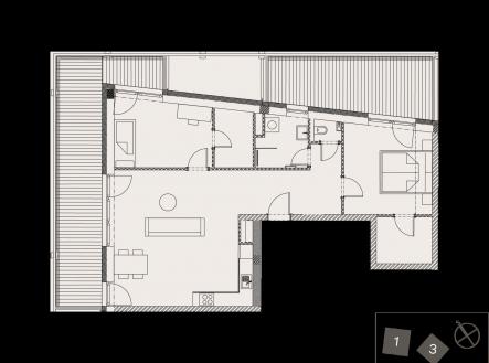 Prodej bytu, 3+kk, 78 m²
