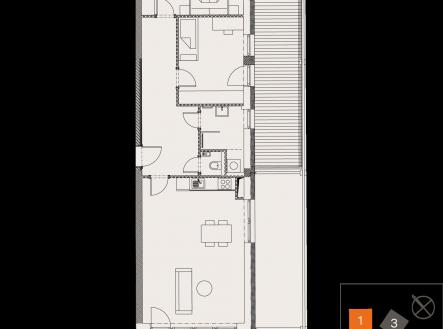Prodej bytu, 3+kk, 78 m²
