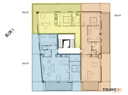 Prodej bytu, 3+kk, 84 m²
