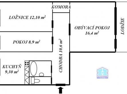 Pronájem bytu, 3+1, 68 m²