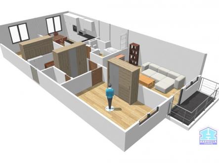 Prodej bytu, 3+1, 76 m²