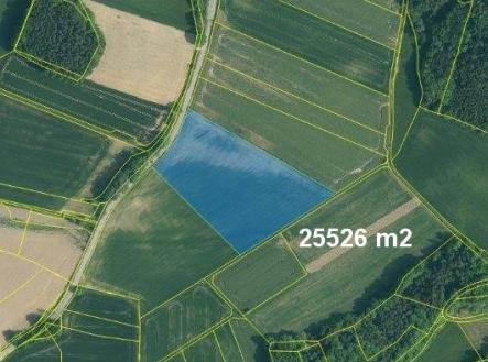 Prodej pozemku, zemědělská půda, 62 256 m²