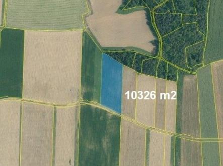 Prodej pozemku, zemědělská půda, 62 256 m²