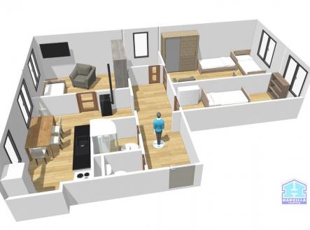 Prodej bytu, 3+1, 70 m²