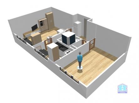Prodej bytu, 2+1, 54 m²