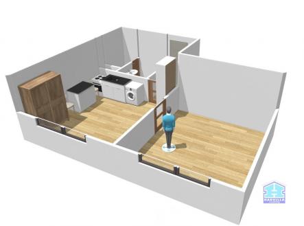 Prodej bytu, 1+1, 36 m²