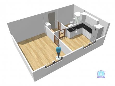 Pronájem bytu, 1+1, 30 m²