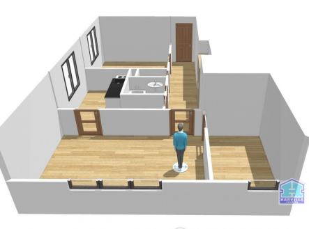 Prodej bytu, 3+1, 56 m²