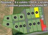 Prodej pozemku pro bydlení, 1 244 m²