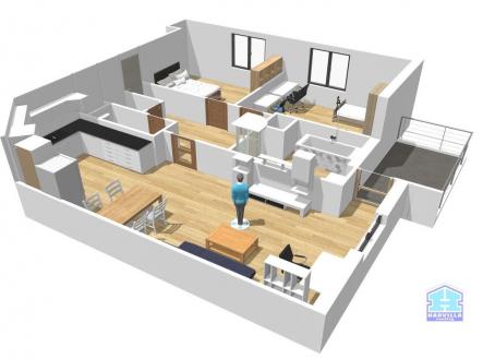 Prodej bytu, 3+kk, 84 m²