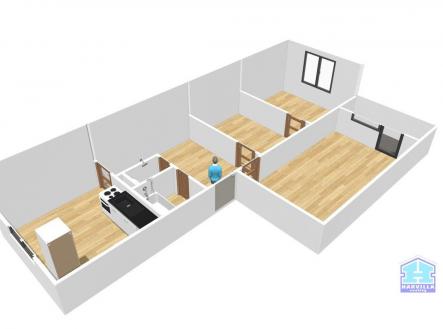 Prodej bytu, 2+1, 67 m²