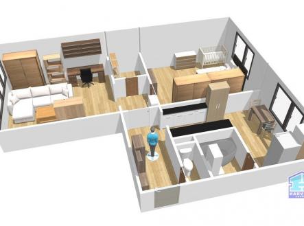Prodej bytu, 2+1, 63 m²