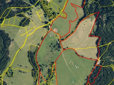 Prodej pozemku, trvalý travní porost, 410 390 m²