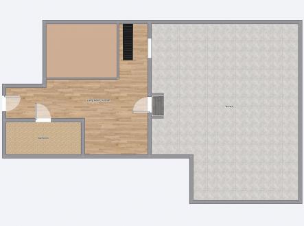 Pronájem bytu, 1+kk, 59 m²