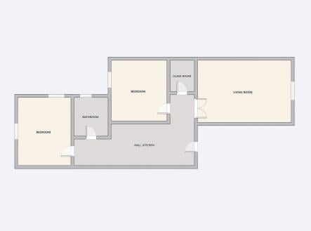 Pronájem bytu, 3+kk, 63 m²