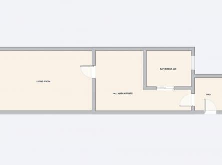 Pronájem bytu, 1+1, 37 m²