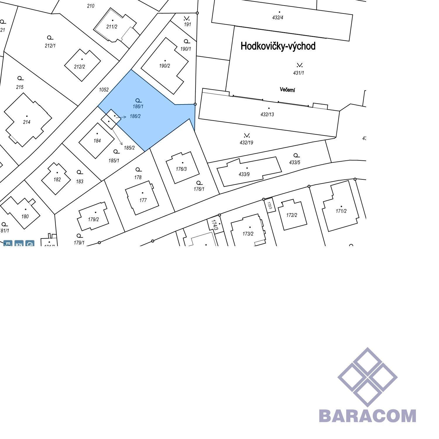 Stavební pozemek v Praze 4 - Hodkovičky
