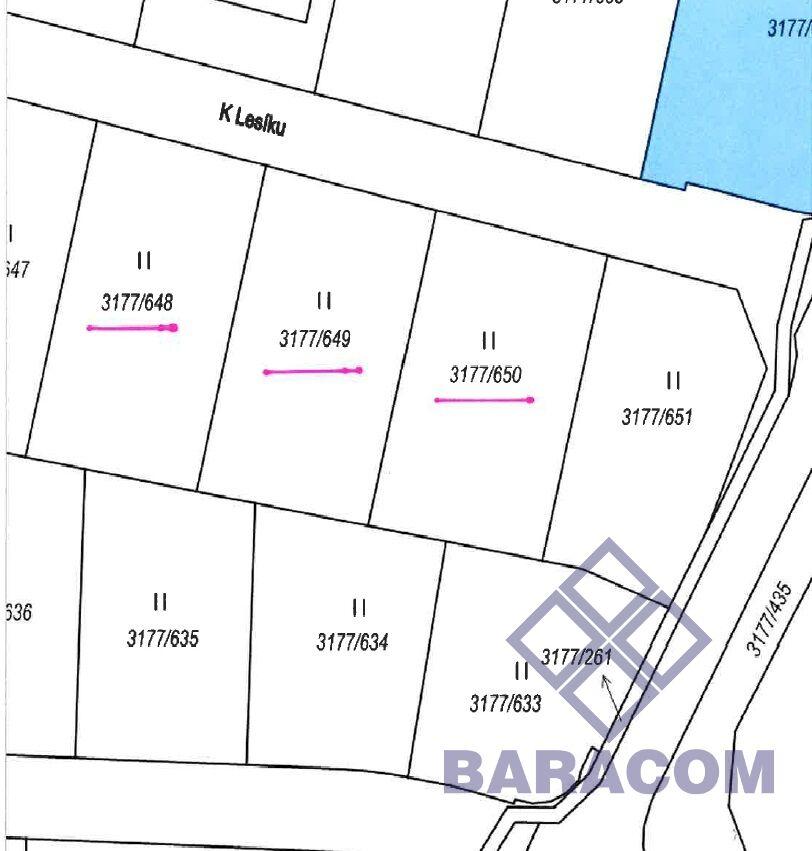 Začněte stavět okamžitě. Tachov - stavební parcely k prodeji (600 m²)