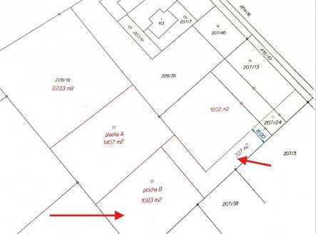 Prodej - pozemku pro bydlení, 1 436 m²
