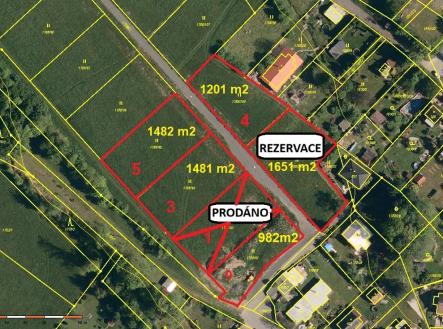 Prodej pozemku pro bydlení, 1 481 m²