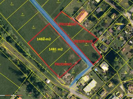 Prodej pozemku pro bydlení, 1 481 m²