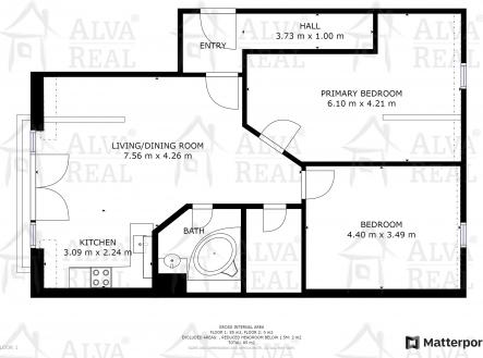 Pronájem bytu, 3+kk, 93 m²