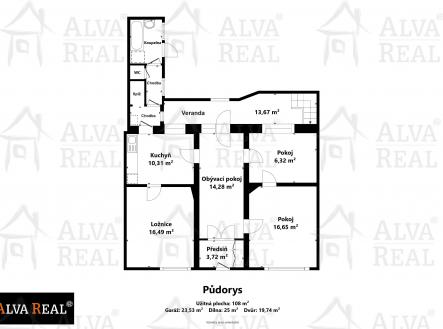 Prodej - dům/vila, 100 m²