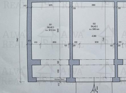 Pronájem skladovací prostor, 28 m²