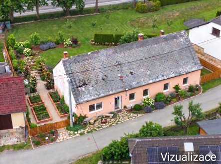 Prodej RD v Hodoníně u Kunštátu o dispozici 6+1, pozemek 400 m², zahrada.