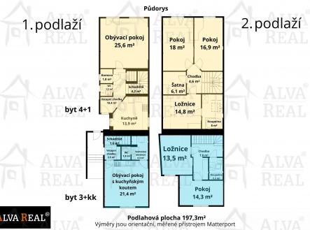 Prodej domu/vily, 197 m²