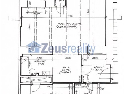 Pronájem obchodní prostory, 48 m²
