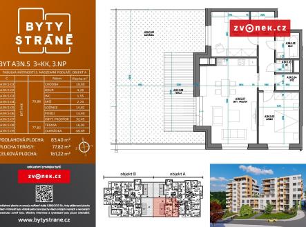 Prodej bytu, 3+kk, 161 m²